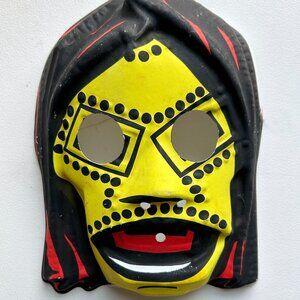 Vintage Halloween Ben Cooper Style Mask: Dr. Doom